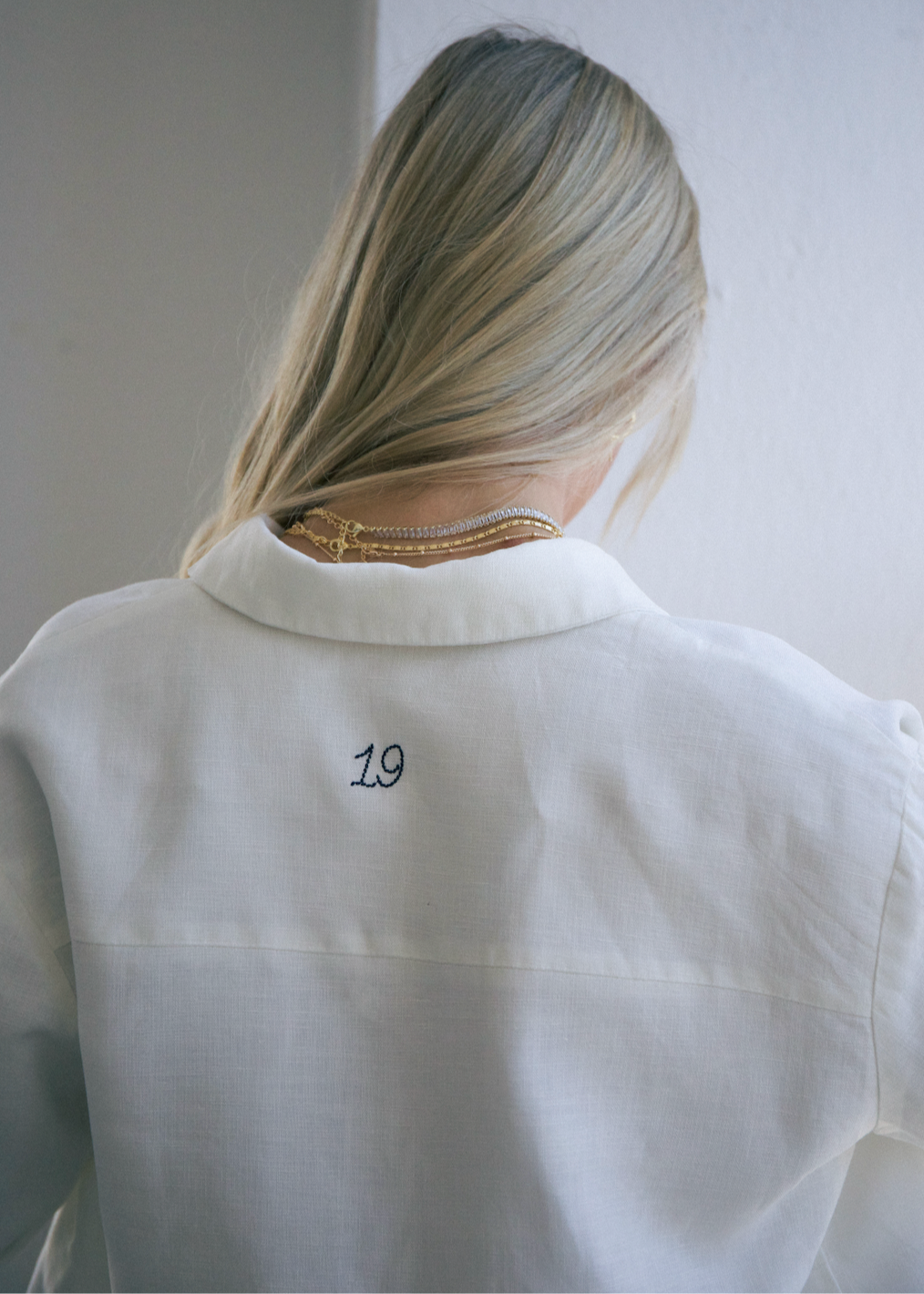 LARSON LINEN LONG SLEEVE