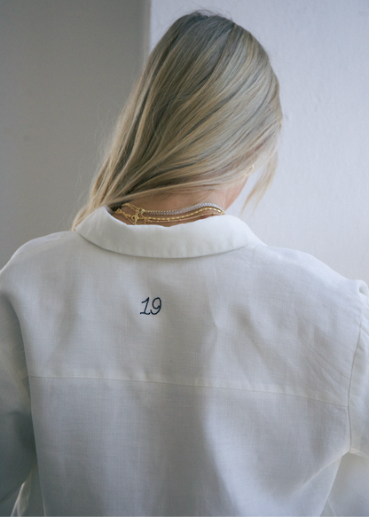 LARSON LINEN LONG SLEEVE